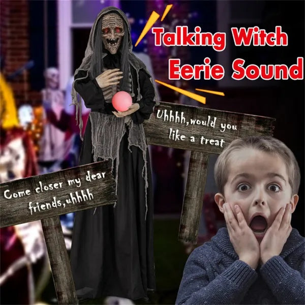 6 Feet Witches With Orbs