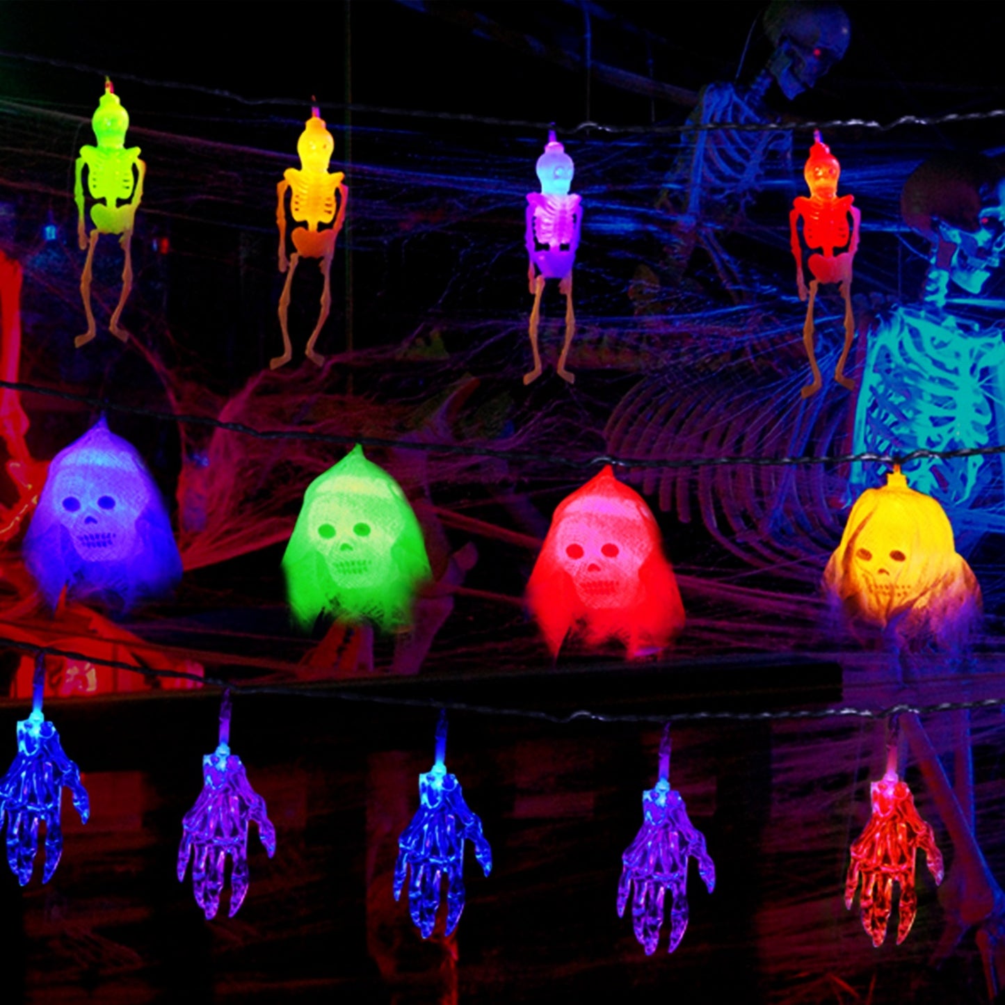 Spooky Light Decorations