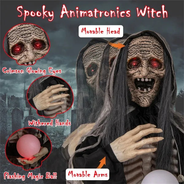 6 Feet Witches With Orbs