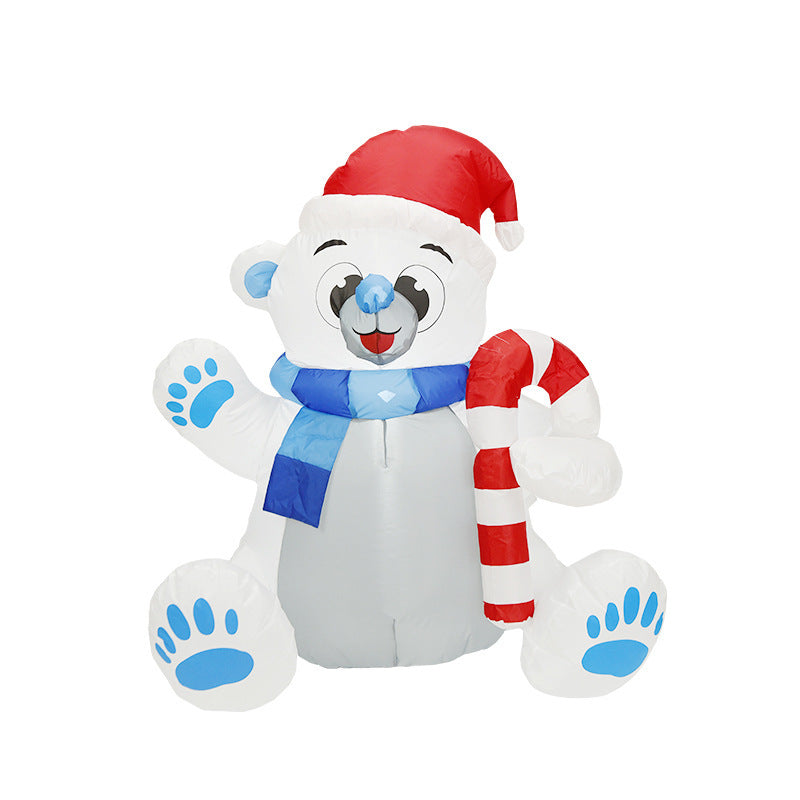 Christmas Inflatable Dog Lighting