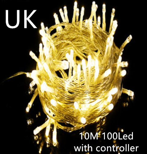 Curtain Garland On The Window USB String Lights