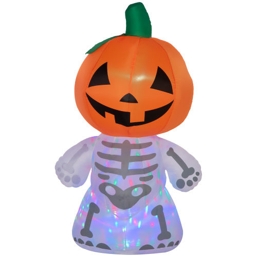 Skeleton Pumpkin