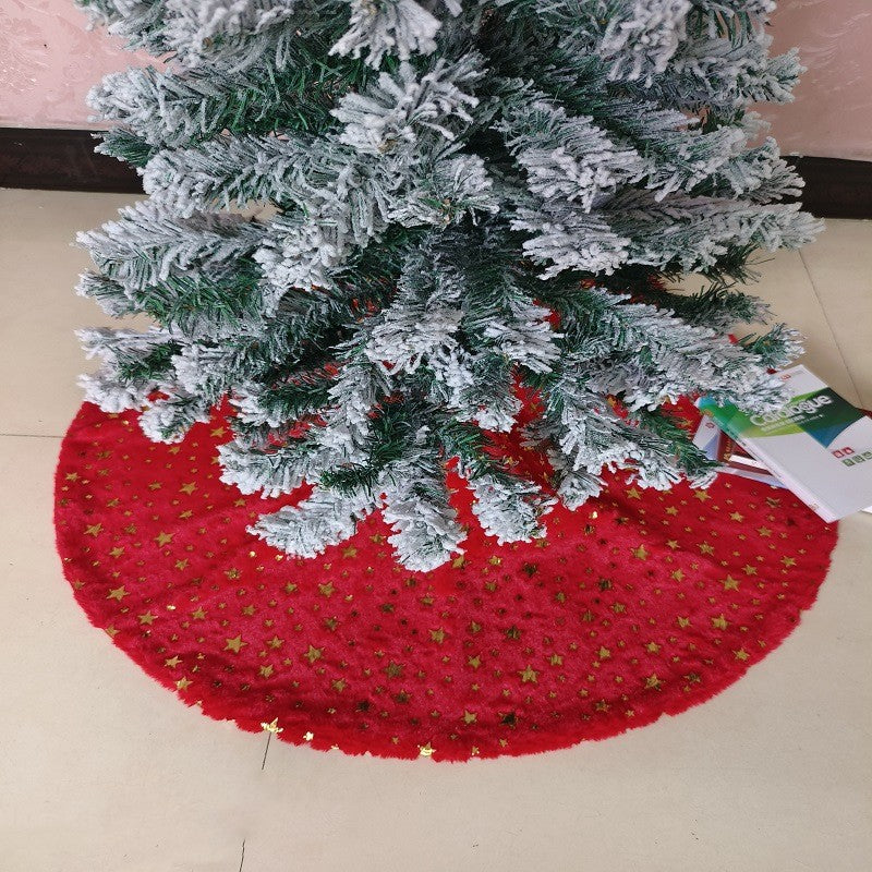 Red Christmas-tree Skirt Decorations