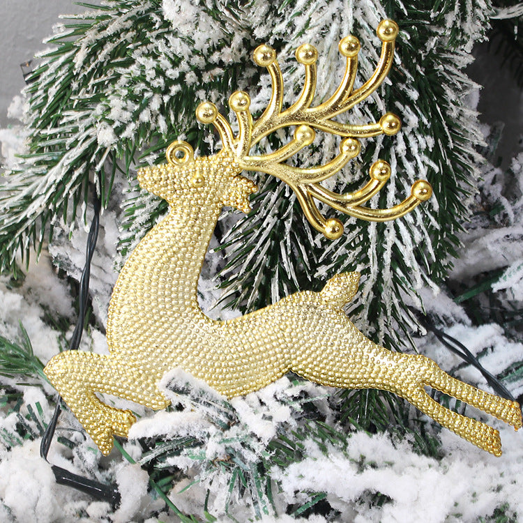 Elk Christmas Tree Pendant