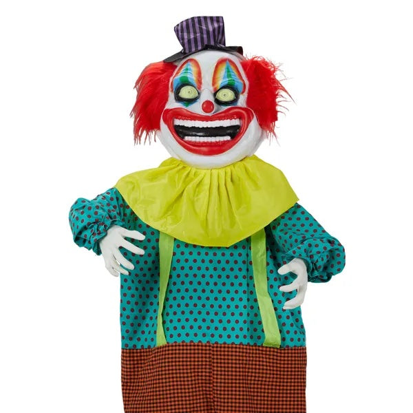 6ft Yellow Eyed Clown