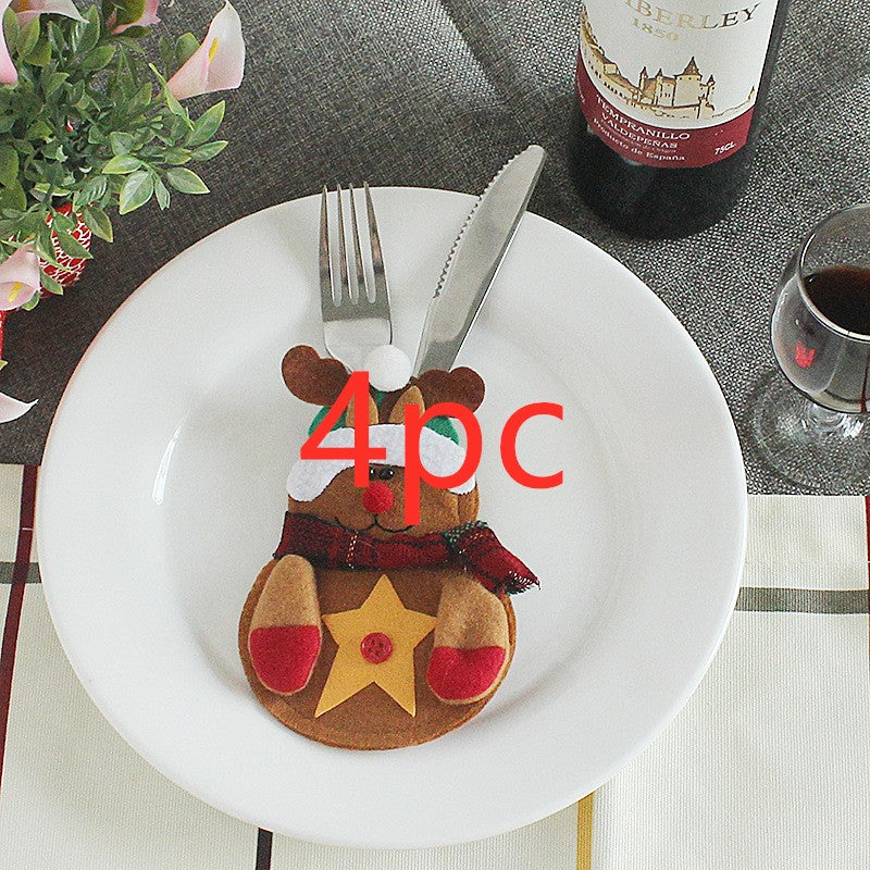 Christmas Knife And Fork Set