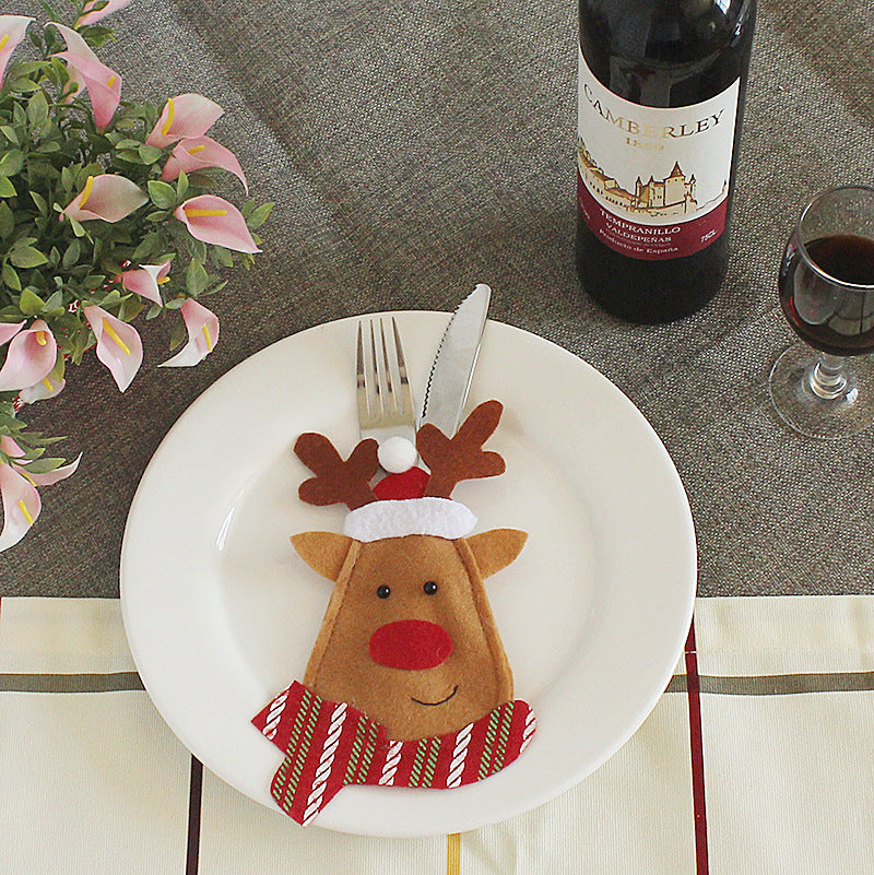 Christmas Knife And Fork Set