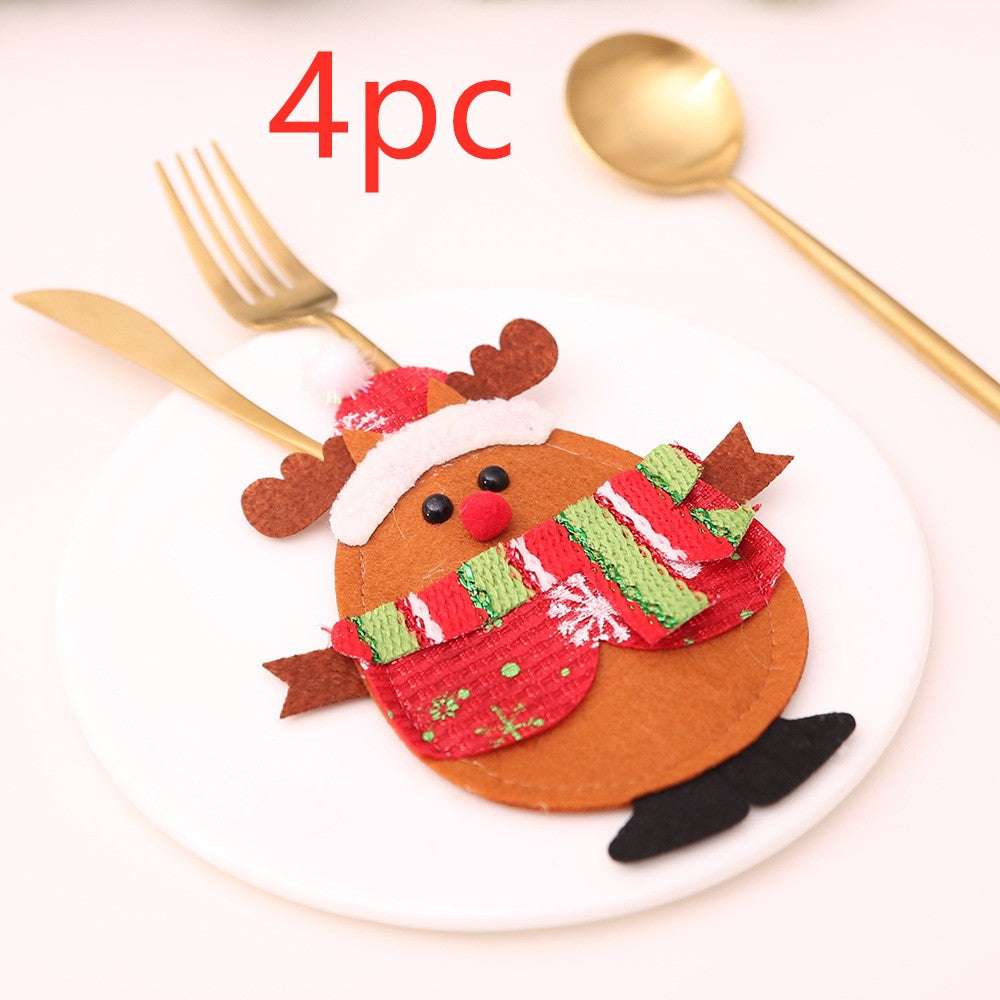 Christmas Knife And Fork Set