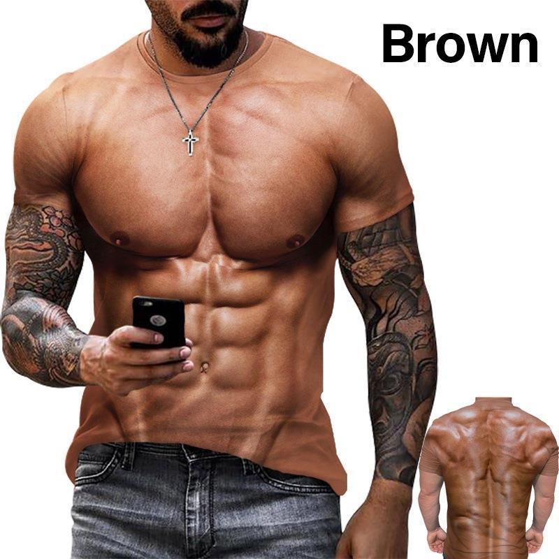 Muscular Man 3D T-shirt