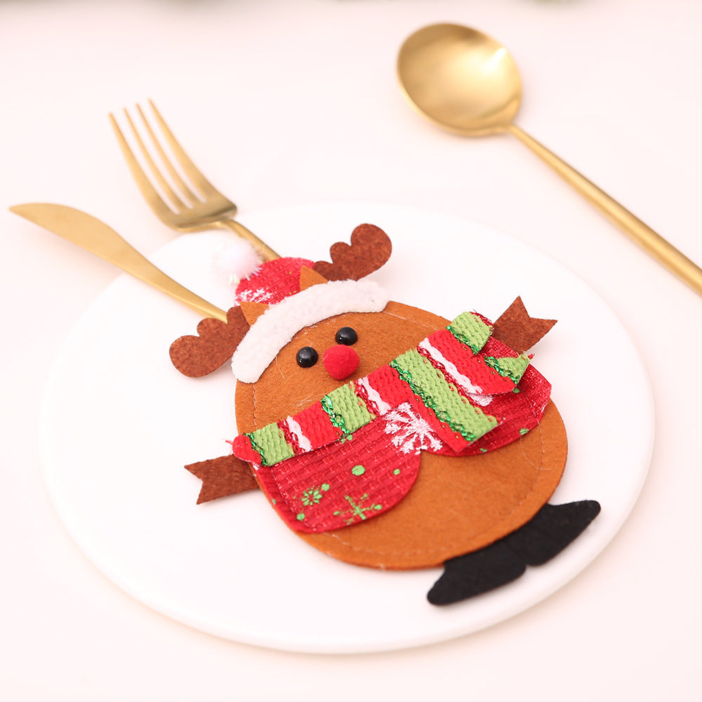 Christmas Knife And Fork Set