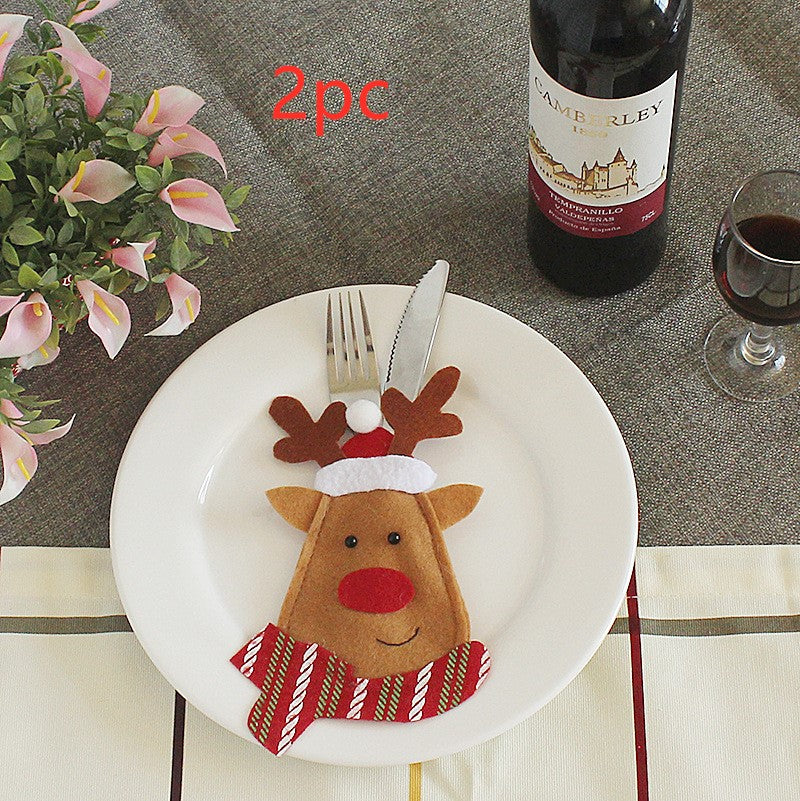 Christmas Knife And Fork Set