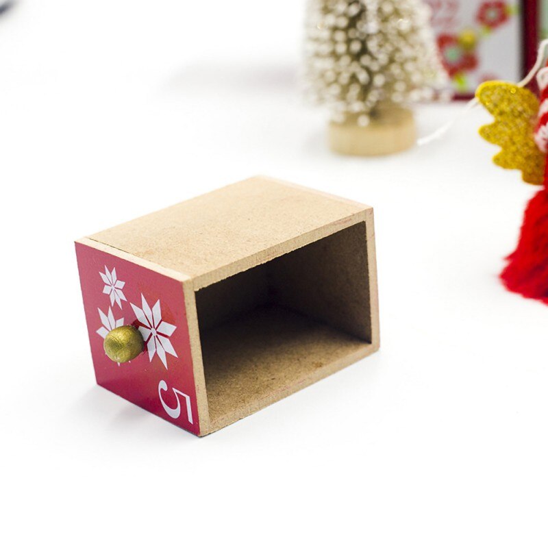 Christmas wooden calendar
