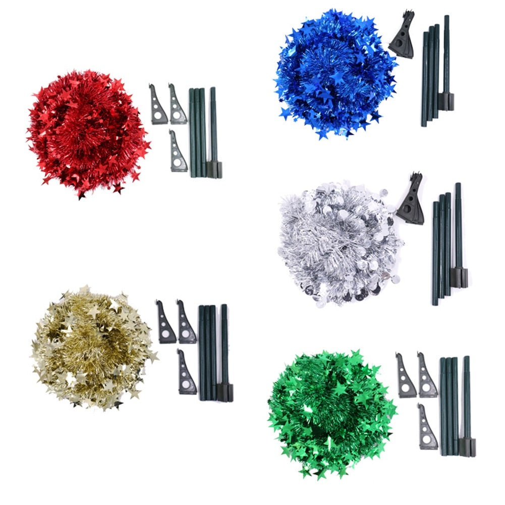 Tinsel Up Christmas Tree