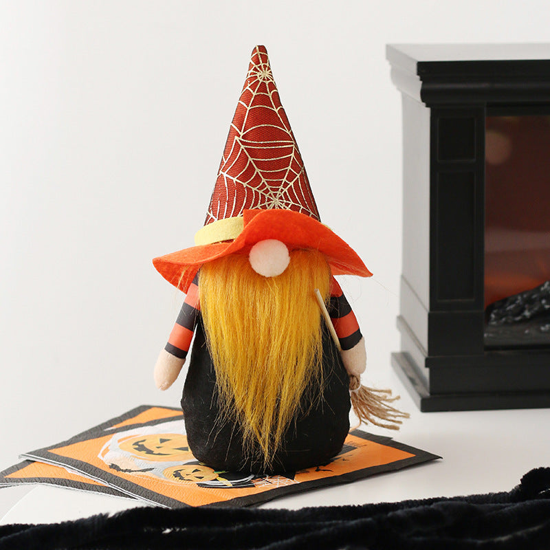 Faceless pumpkin decorations