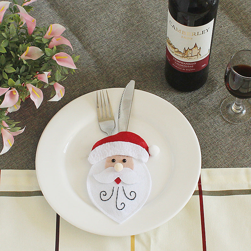 Christmas Knife And Fork Set