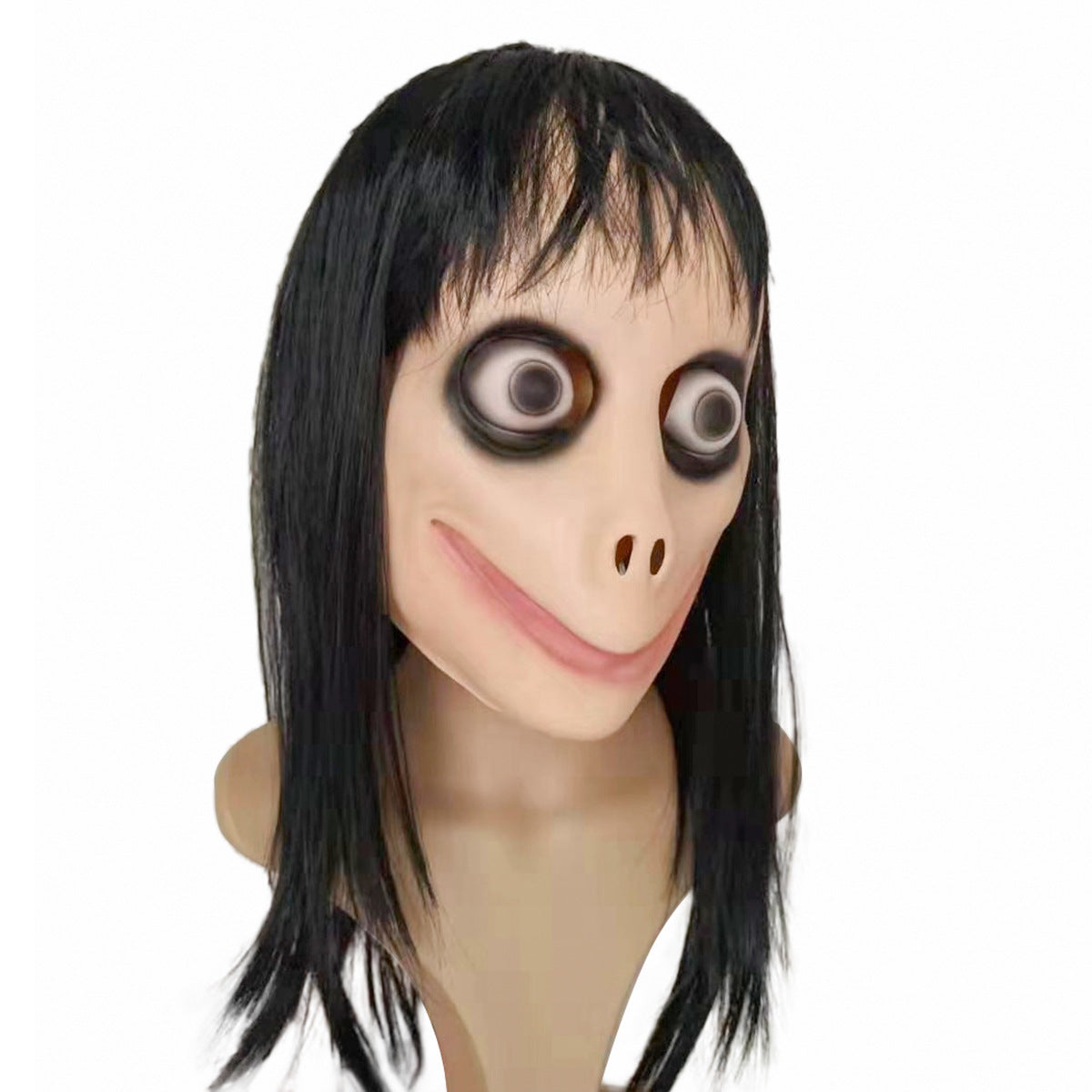 Female Ghost Wig Mask