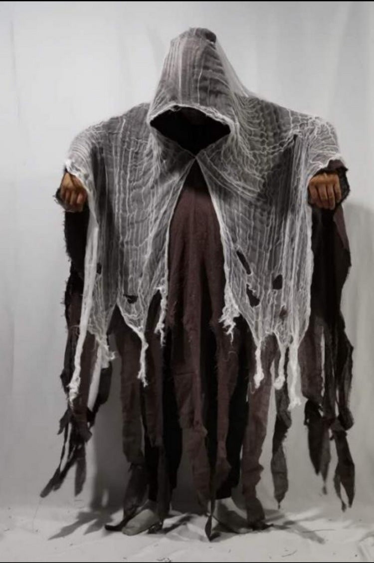 Cloak Cos Zombie Clothing Skull Cloak Props
