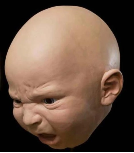 Angry Baby Face Mask