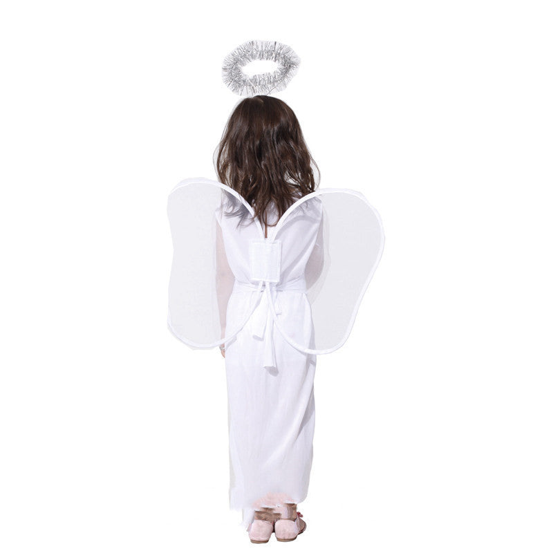 Girls Angel Dress Costume