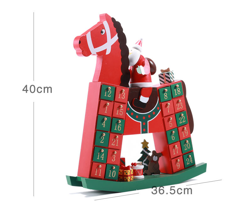 Christmas wooden calendar