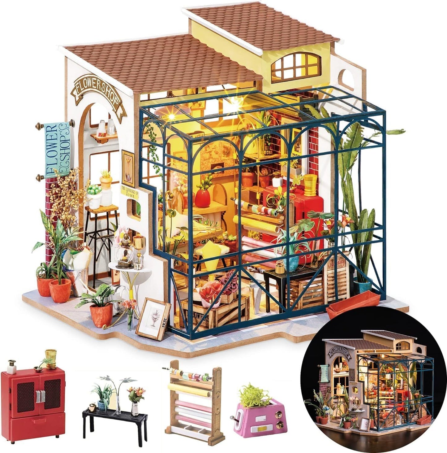 Miniature Halloween House