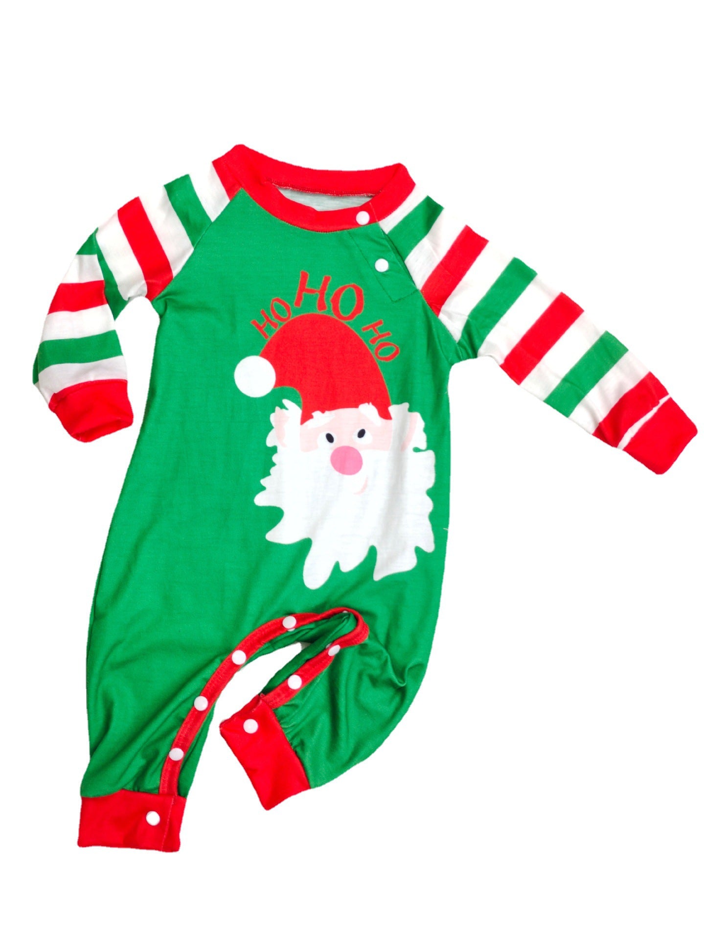 Red Stripe Xmas Holiday Sleepwear Jammies