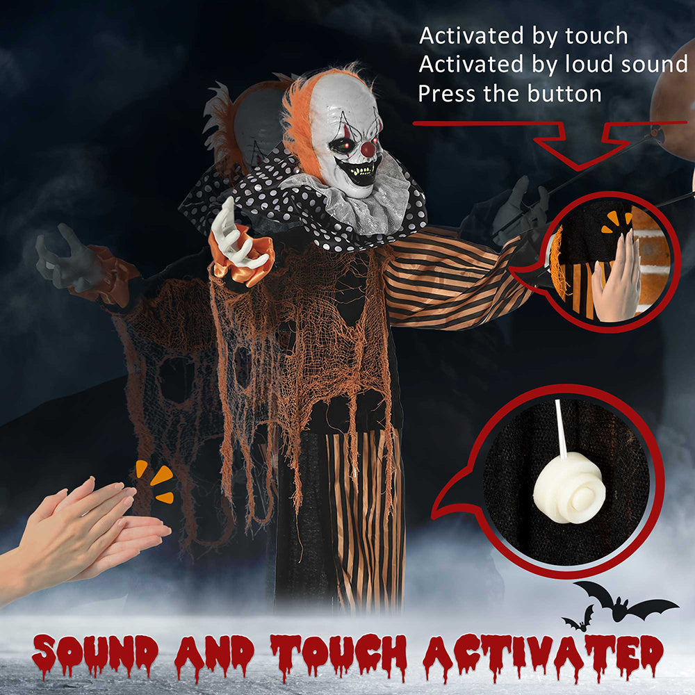 Circus Clown With A Balloon