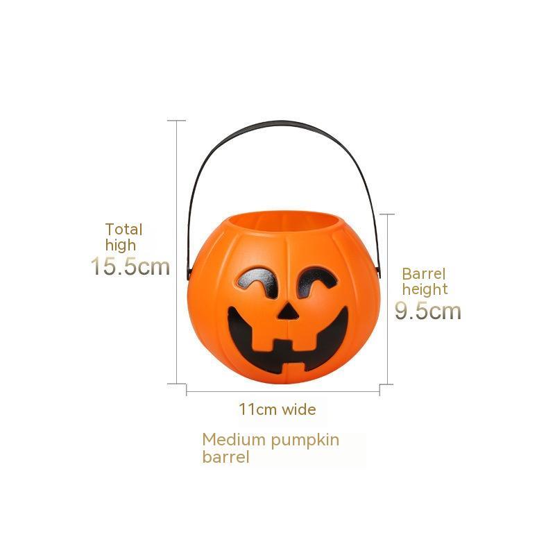 Curved Eyes Smiley Pumpkin