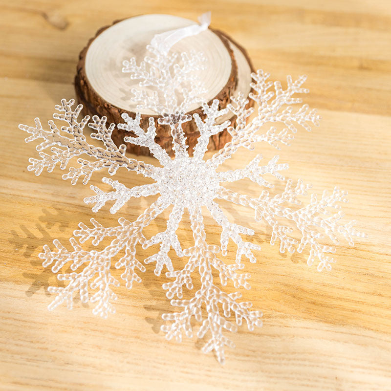 Acrylic Transparent Snowflake