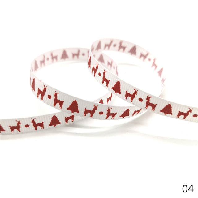 Printed Grosgrain Ribbon