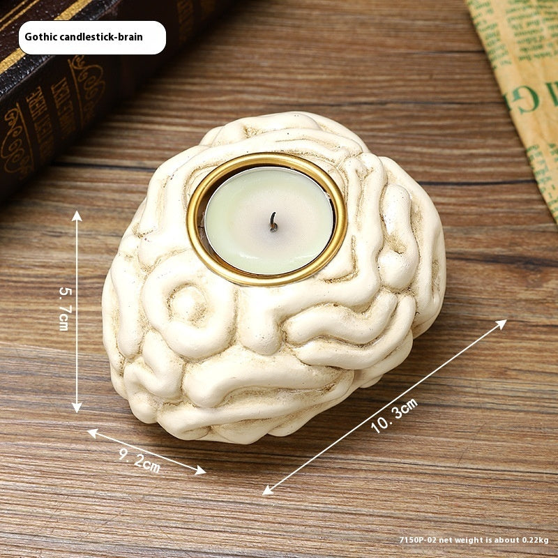 Halloween Heart Candlestick