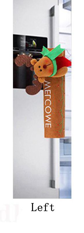 Christmas Refrigerator Handle Set