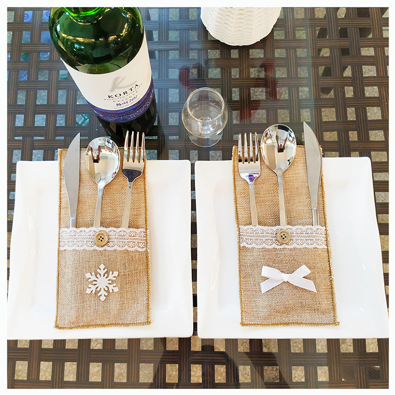 Christmas Knife And Fork Set