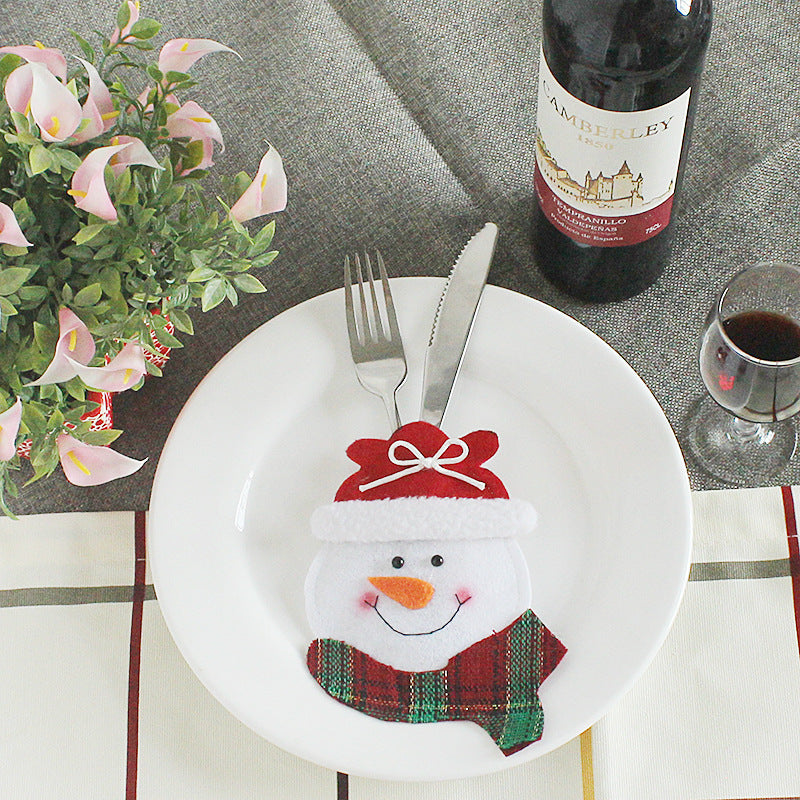 Christmas Knife And Fork Set