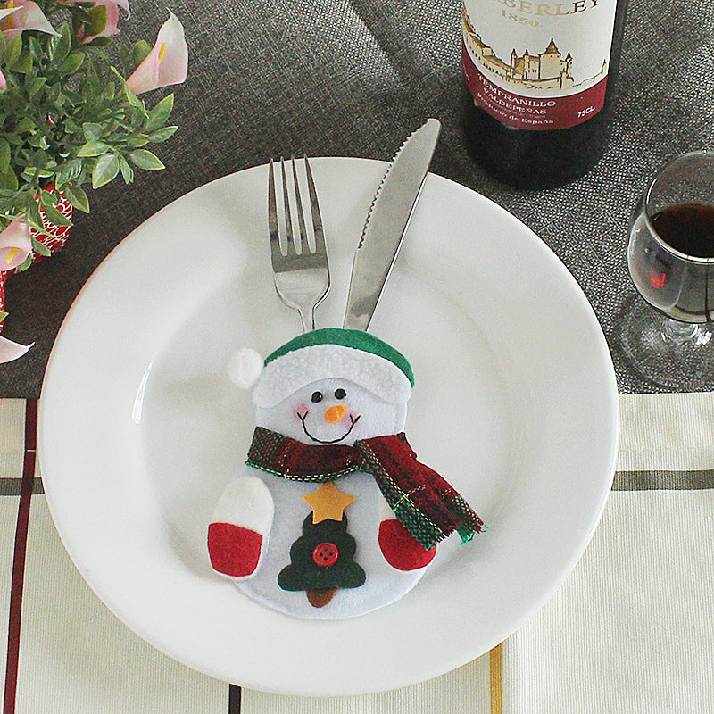 Christmas Knife And Fork Set