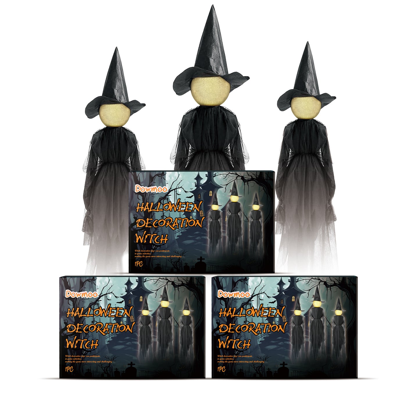 Three Witch Decoration