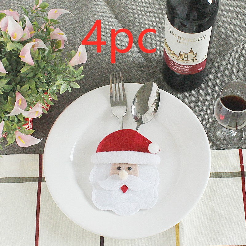 Christmas Knife And Fork Set