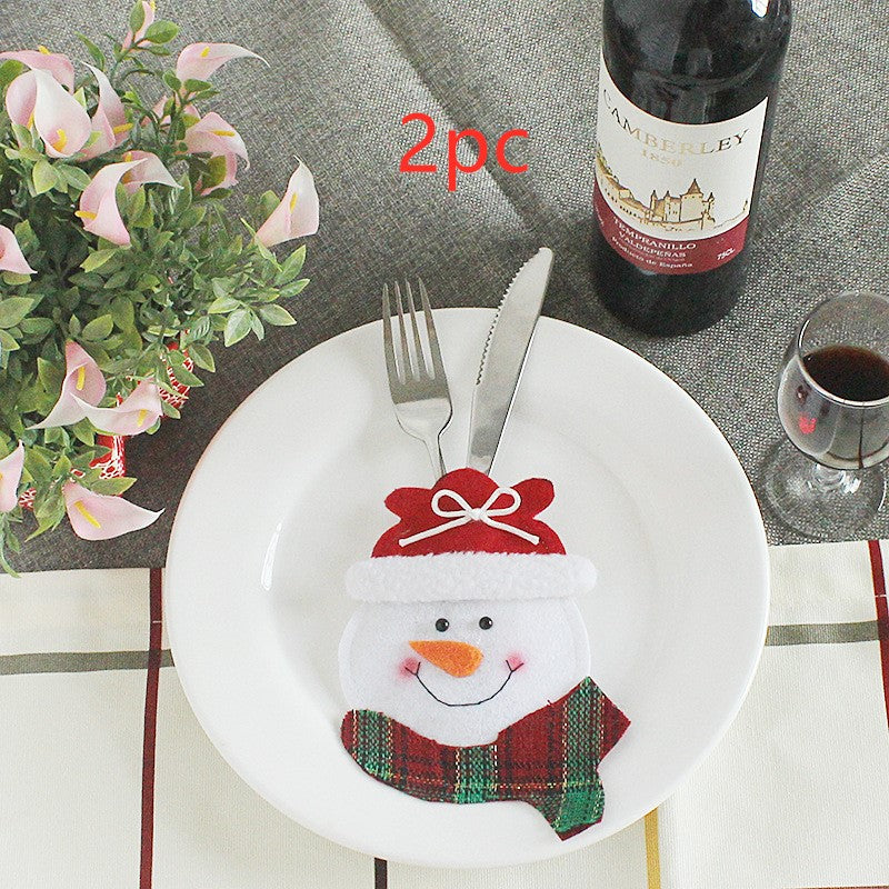 Christmas Knife And Fork Set