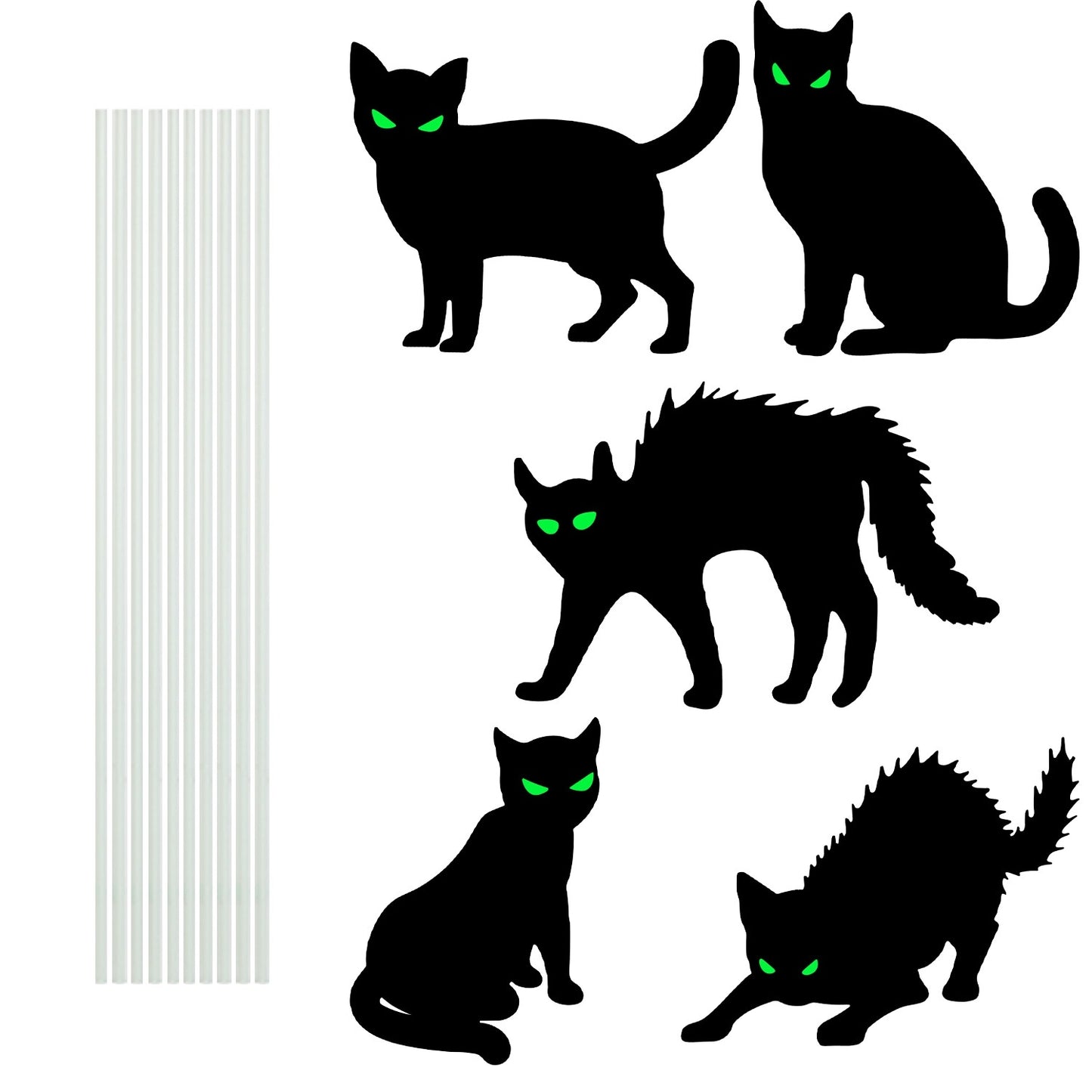 Skull/Tomb/Black Cat Yard Signs