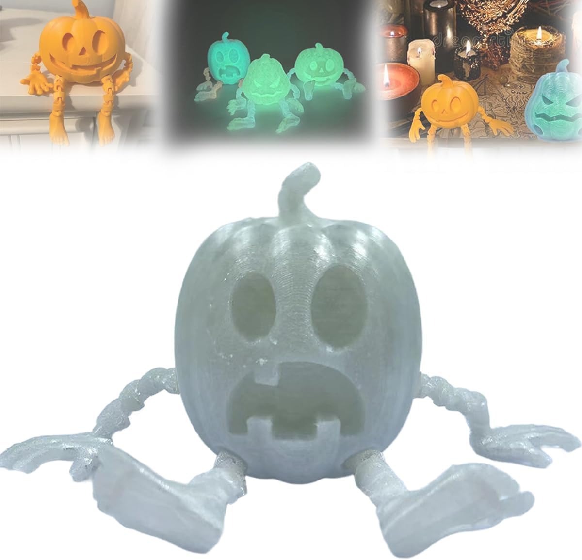 3D Pumpkin Ornaments