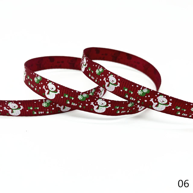 Printed Grosgrain Ribbon