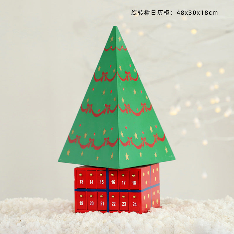 Christmas wooden calendar