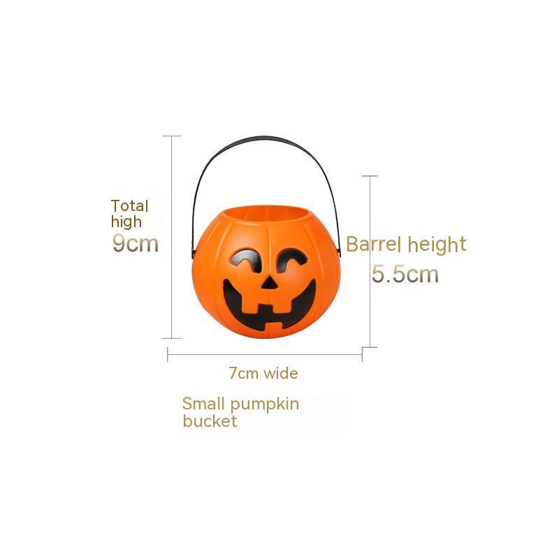 Curved Eyes Smiley Pumpkin