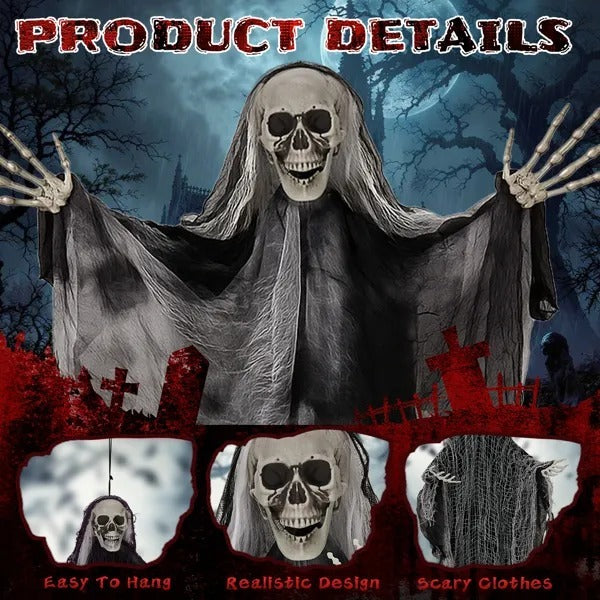 3 Pack Skeleton Ghosts Decorations