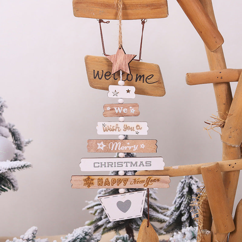 Wooden Christmas Ornaments