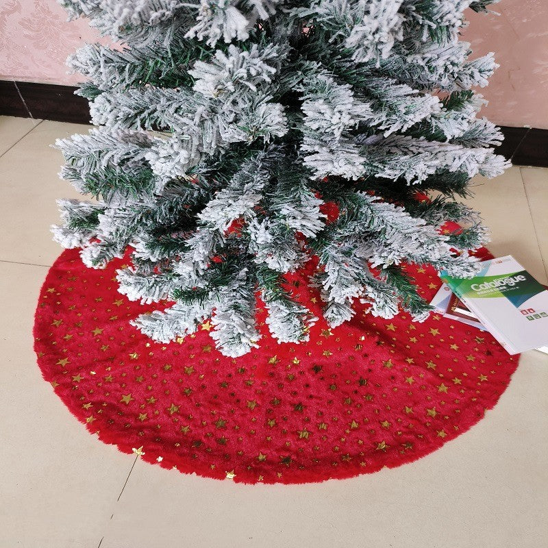 Red Christmas-tree Skirt Decorations