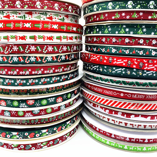 Printed Grosgrain Ribbon