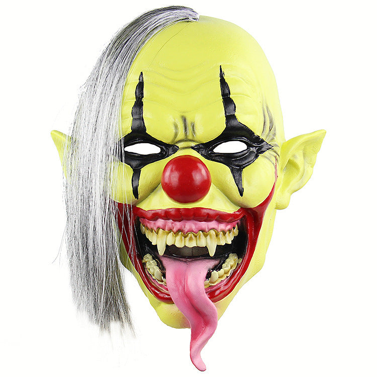 Horror Green Face Clown