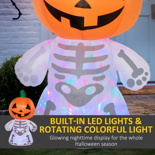 Skeleton Pumpkin