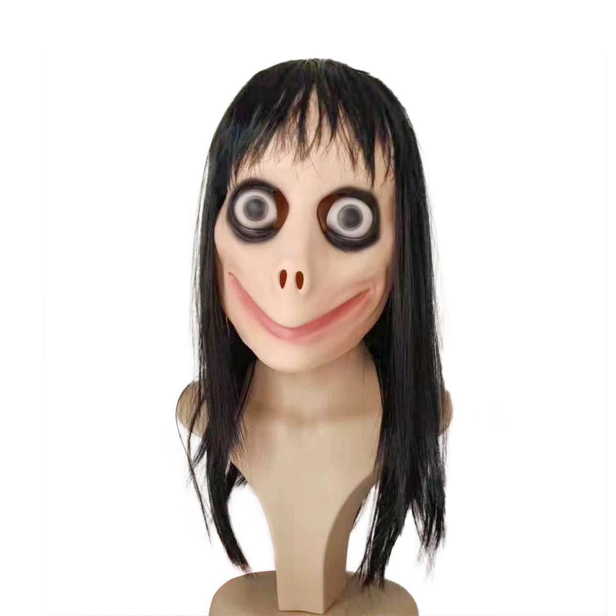 Female Ghost Wig Mask